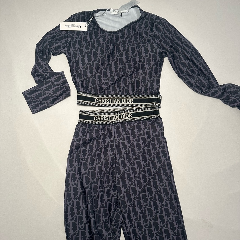 Christian Dior legging top set